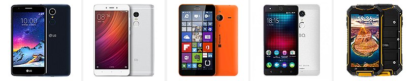 Рейтинг на най-добрите бюджетни смартфони