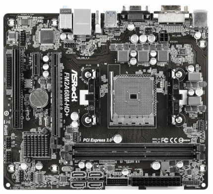 ASRock FM2A68M-HD +