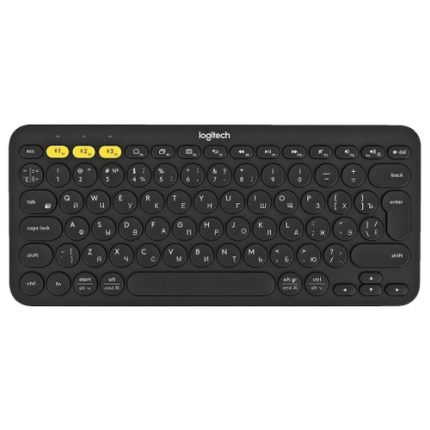 Logitech K380 Multi-Device Черен Bluetooth