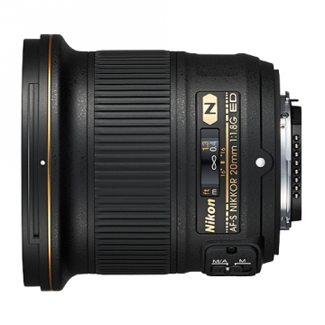 Nikon 20mm f / 1.8G ED AF-S Nikkor