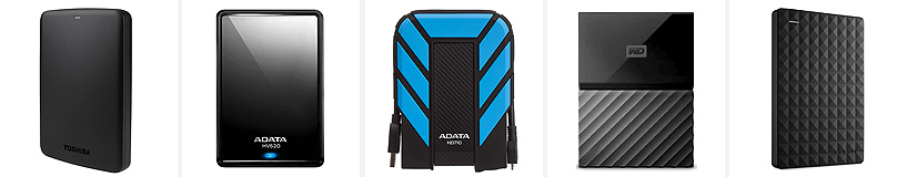 Рейтинг на най-добрите външни твърди дискове (USB)