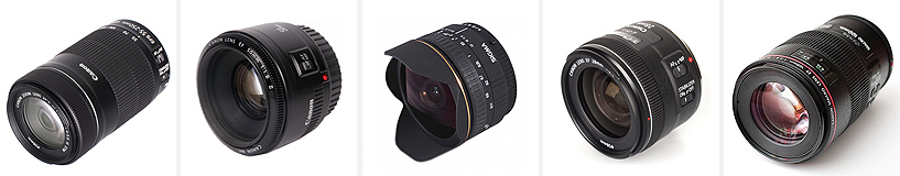 Топ обективи за фотоапарати Canon