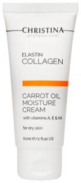 КРИСТИНА ЕЛАСТИНКОЛАГЕН КРЕМ ОЛИО КРЕМ С ВИТАМИНИ A, E & HA ЗА СУХА КОЖА