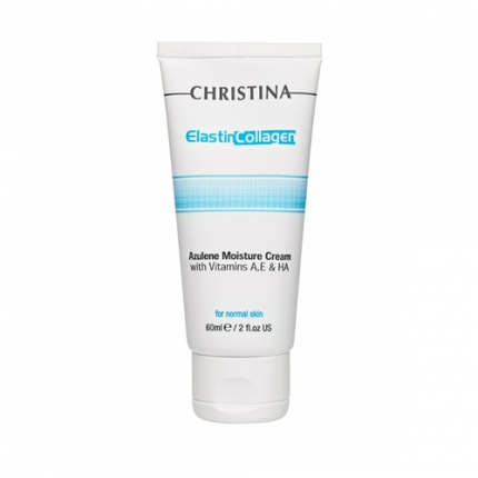 Christina Elastincollagen Azulene Moisture Cream с витамини A, E & Ha за нормална кожа