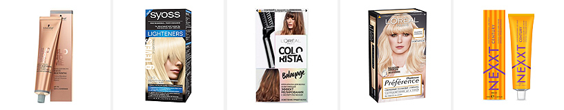 Рейтинг на най-добрите изсветляващи цветове за коса