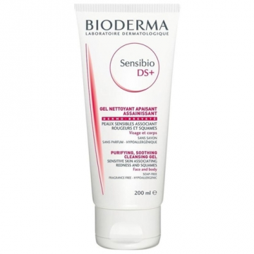 Почистващ гел Bioderma с пяна Sensibio DS +