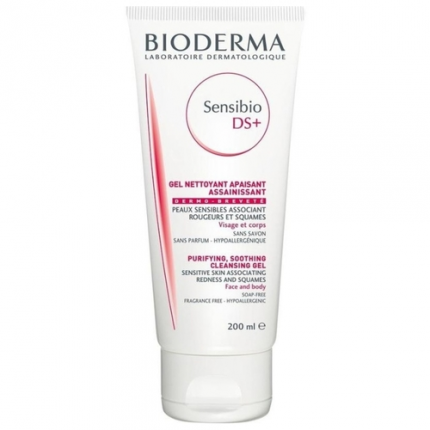 Почистващ гел Bioderma с пяна Sensibio DS +