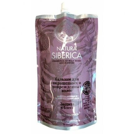Балсам Natura Siberica Защита и блясък за боядисана и увредена коса