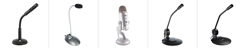 Рейтинг на най-добрите микрофони за компютър