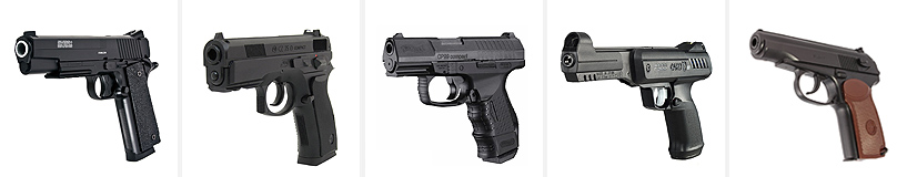 Рейтинг на най-добрите въздушни пистолети