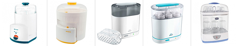 Рейтинг на най-добрите стерилизатори за бутилки