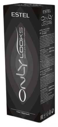 Оттенък за вежди и мигли Estel OnlyLooks 604 графит
