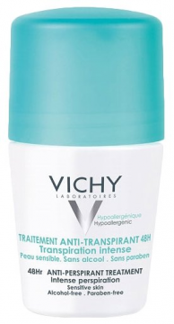 Vichy регулира прекомерното изпотяване