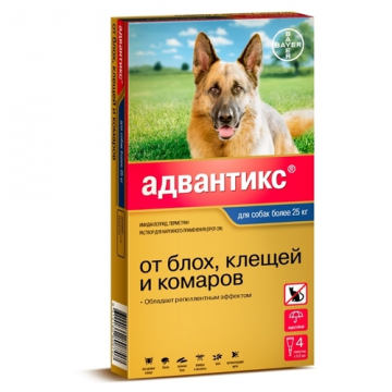 Advantix Bayer за едри породи
