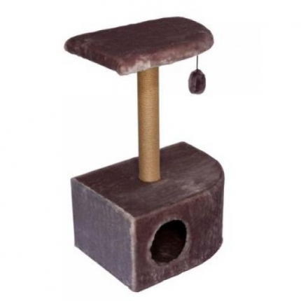 Darell House-надраскване стълб ъглови 36 * 49 * 73 cm