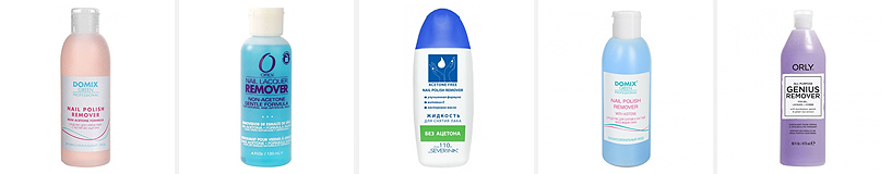 Рейтинг на най-добрите средства за премахване на лак