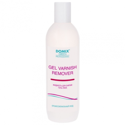 Професионално отстраняване на лак Domix Green с ацетон