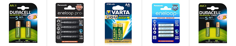 Рейтинг на най-добрите батерии AA и AAA