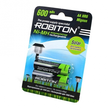 ROBITON AA 600 mAh Solar