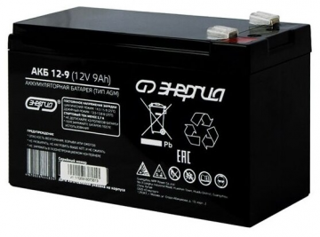 Енергия на батерията 12-9 / 12-7