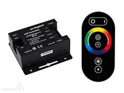 Arlight 023375 LN-RF6B-Sens Черен (12-24V, 3x8A)