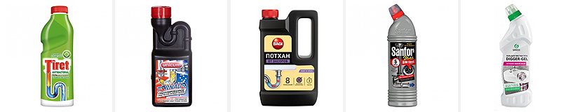 Рейтинг на най-добрите средства за запушване на тръби