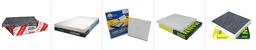 Рейтинг на най-добрите филтри за кабината