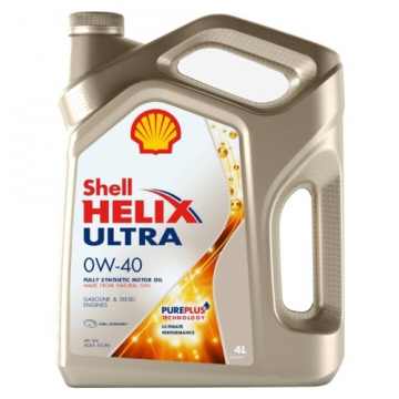 SHELL Helix Ultra 0W-40 4 л