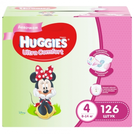 Момиче Huggies Ultra Comfort