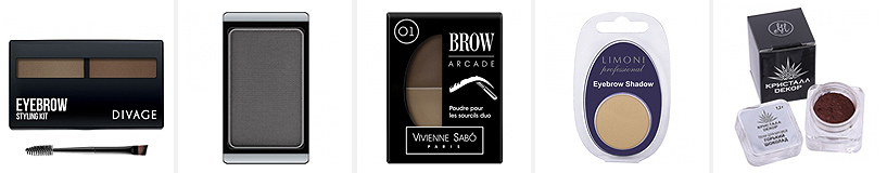 Рейтинг на най-добрите сенки за вежди