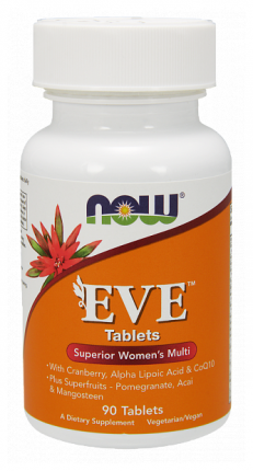 NOW Foods EVE превъзходен дамски мулти таб. 10000 IU 90 бр